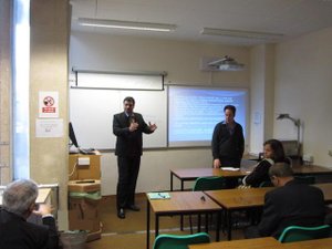 A talk at department of mathematics, university of Essex UK, 2012 postgraduate conference 